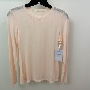 NWT Fabletics Luxe 360 Rib Long Sleeve Top